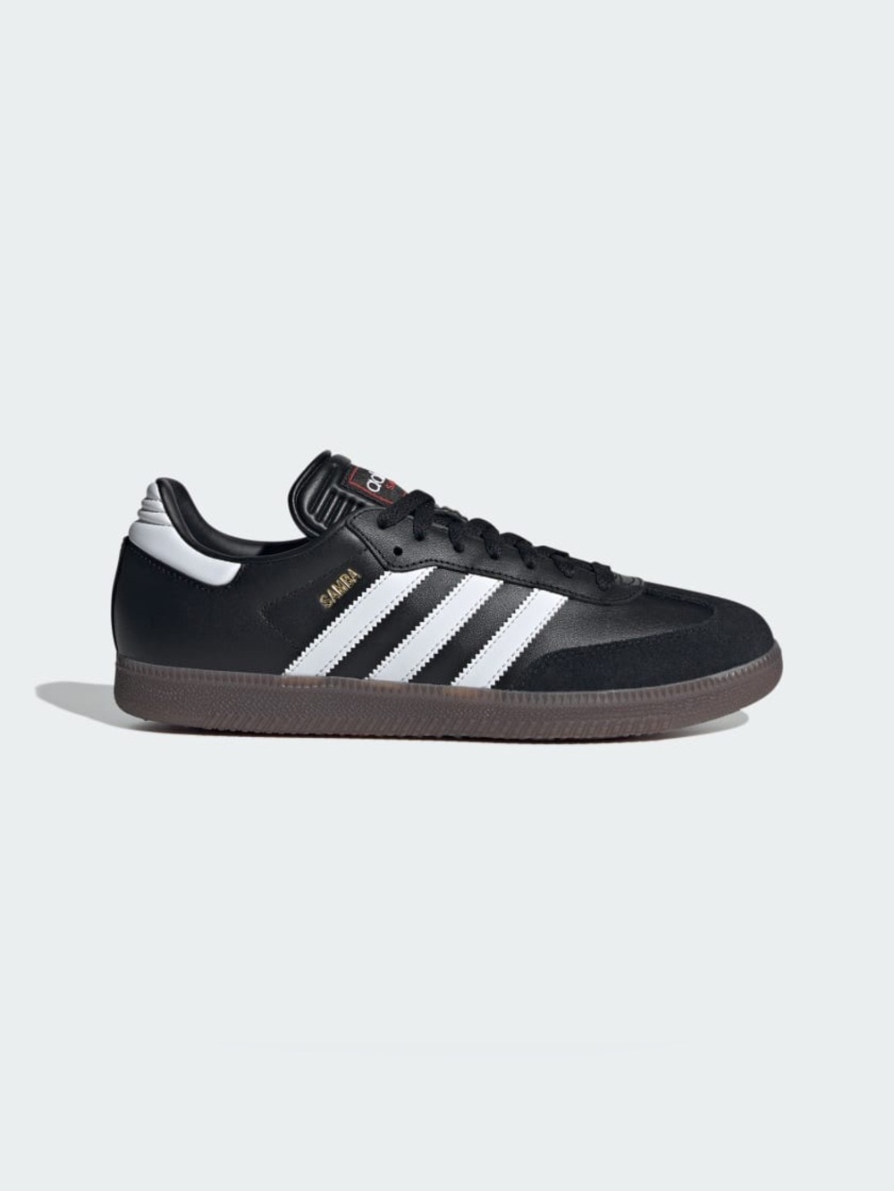 NWOT Adidas SAMBA Indoor Soccer Shoes Sneakers Black / White Size 11.5 - Picture 2 of 10
